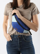 Omkeerbare Heuptasje Cabaia Blauw belt bag BELTBAG-vue-porte