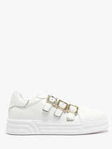 Sneakers Uit Leder Liu jo Wit accessoires BA4019PX