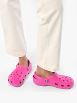 Slippers Classic Bone Crocs Bruin women 10001-vue-porte