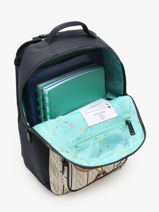 Rugzak Bobby 1 Compartiment Jeune premier Veelkleurig daydream boys B-vue-porte