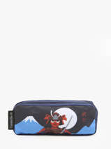 Pennenzak 2 Compartimenten Caramel et cie Blauw fier GA