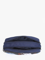 Pennenzak 2 Compartimenten Caramel et cie Blauw fier GA-vue-porte