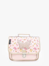 Boekentas 1 Compartiment Caramel et cie Roze boheme FI