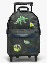 Rugzak Op Wieltjes 2 Compartimenten Tann