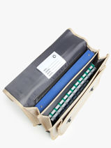 Boekentas 2 Compartimenten Jack piers Goud jp girls G-vue-porte