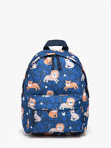 Mini Rugzak Pret Blauw think happy thoughts 4155