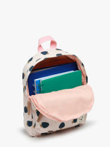 Mini Rugzak Kidzroom Roze paris perfect picnic 4176-vue-porte