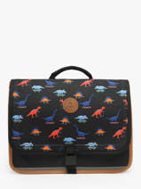 Boekentas 2 Compartimenten Cabaia Zwart school S