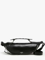 Cross Body Tas S Origami Leder Lancel Zwart origami A12527