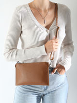 Cross Body Tas Caviar Leder Milano caviar CA240611-vue-porte