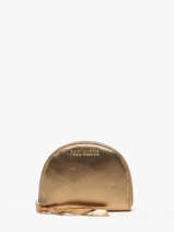 Portefeuille Manon Leder Paul marius Goud vintage MANON