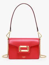 Cross Body Tas Angele Leder Lancel Rood angele A13275