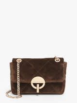 Cross Body Tas S Moon In Fluweel Vanessa bruno Bruin moon 42V40326