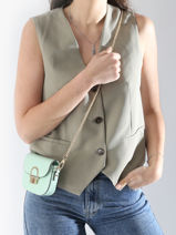 Cross Body Tas Xs Altair Leder Etrier Groen altair EALA081X-vue-porte