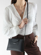 Cross Body Tas Maya Lancaster Blauw maya 100-vue-porte