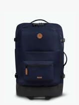 Soepele Reiskoffer Travel Cabaia Blauw travel M