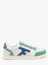 Sneakers Hazel Uit Leder Faguo Wit men 25CG3204