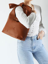 Longchamp Le pliage broderie anglaise Longchamp Bruin-vue-porte