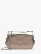 Crossbody Tas Le Gustave Leder Paul marius Zilver vintage GUSTAVEP