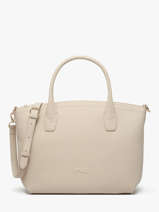 Handtas Tiny Leder Nathan baume Beige victoria 88