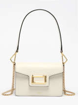 Cross Body Tas Angele Leder Lancel Wit angele A13275
