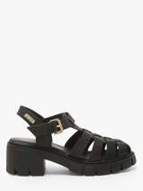 Sandalen Bayla Uit Leder Les tropeziennes Zwart women BAYLA