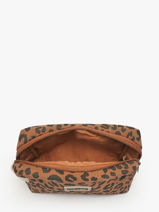 Toiletzak Hindbag Bruin leopard LE-vue-porte