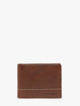 Chequehouder Met Portemonnee Rough Gear Leder Maverick Bruin rough gear MAVRG003