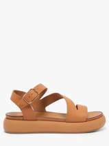 Sandalen Uit Leder Inuovo Groen accessoires A96001