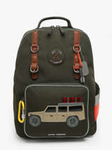 Rugzak Bobby 1 Compartiment Jeune premier Groen daydream boys B