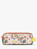 Pennenzak 2 Compartimenten Cool Kids Hello hossy Beige cool kids P