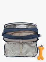 Pennenzak 3 Compartimenten Stones and bones Blauw boys B-vue-porte