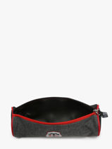 Pennenzak 1 Compartiment Stade toulousain Grijs toulouse 25AT207P-vue-porte