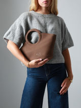 Cross Body Tas S Neflier Woomen Bruin neflier WNEF02-vue-porte