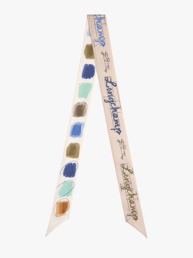 Longchamp Soie gots Foulard Roze