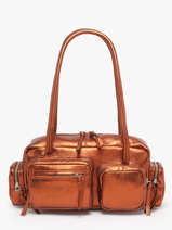 Schoudertas 90's Leder Paul marius Bruin 90's BASSE90S