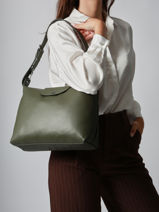 Longchamp Le pliage xtra Schoudertas Groen-vue-porte