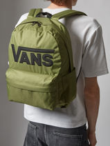 Rugzak 1 Compartiment Vans Groen backpack VN000H4Z-vue-porte