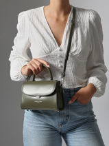 Cross Body Tas S Suave Leder Lancaster Groen suave even 16-vue-porte