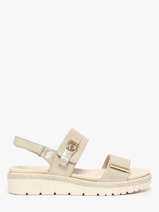Sandalen Uit Leder Tamaris Beige women 44