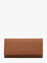 Portefeuille N City Continental Leder Nathan baume Bruin original n 185N