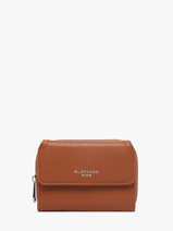 Portemonnee Classic Miniprix Bruin grained H6012