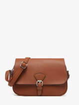 Cross Body Tas Grained Miniprix Bruin grained F3601