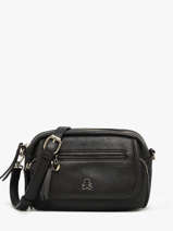 Cross Body Tas Zip Lulu castagnette Zwart zip ZAER