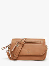 Cross Body Tas Zip Lulu castagnette Bruin zip YRONDE
