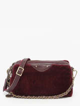 Cross Body Tas Vintage Leder Mila louise Bruin vintage 2367XFUC