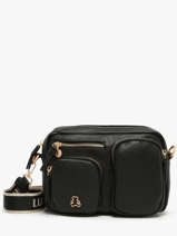 Cross Body Tas Pocket Lulu castagnette Zwart pocket ZAHRA