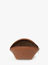 Portemonnee Leder Nathan baume Bruin original n 340N-vue-porte