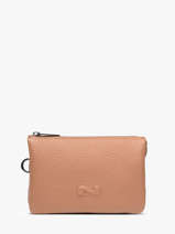 Etui 2 Compartimenten Leder Nathan baume Bruin original n 283N