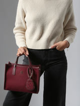 Handtas Th City Tommy hilfiger Rood th city AW17852-vue-porte